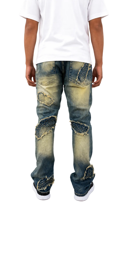 Rugged Flare Denim