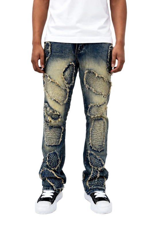 Rugged Flare Denim