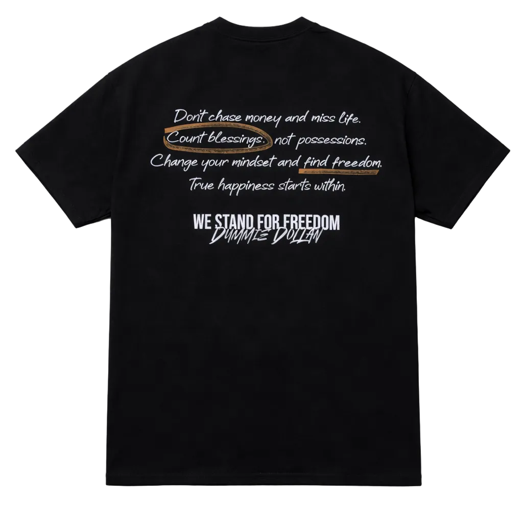 DD Freedom Tee - Black